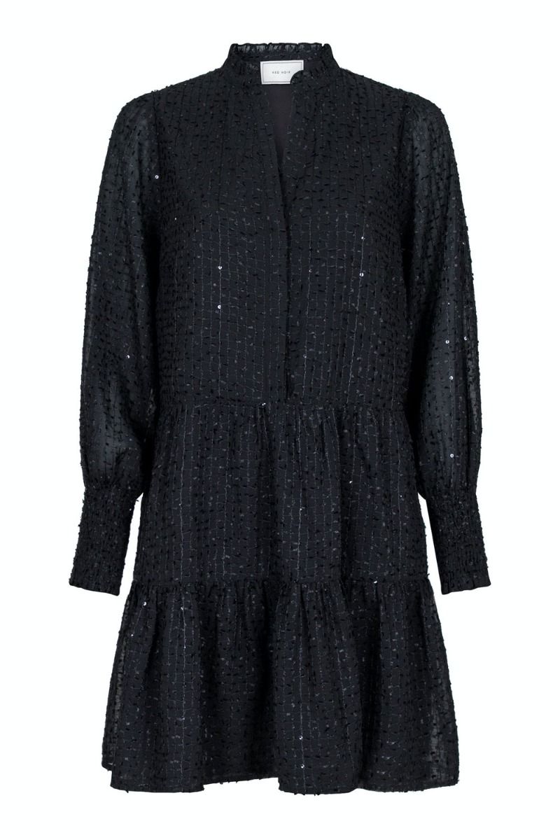 Neo Noir - Kjole - Blunt Glam Dress - Black