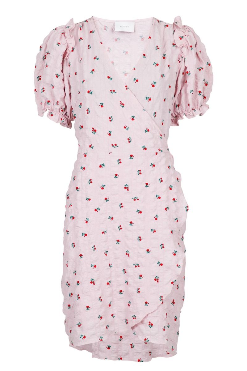 Neo Noir - Kjole - Carla Wrap Dress - Rose