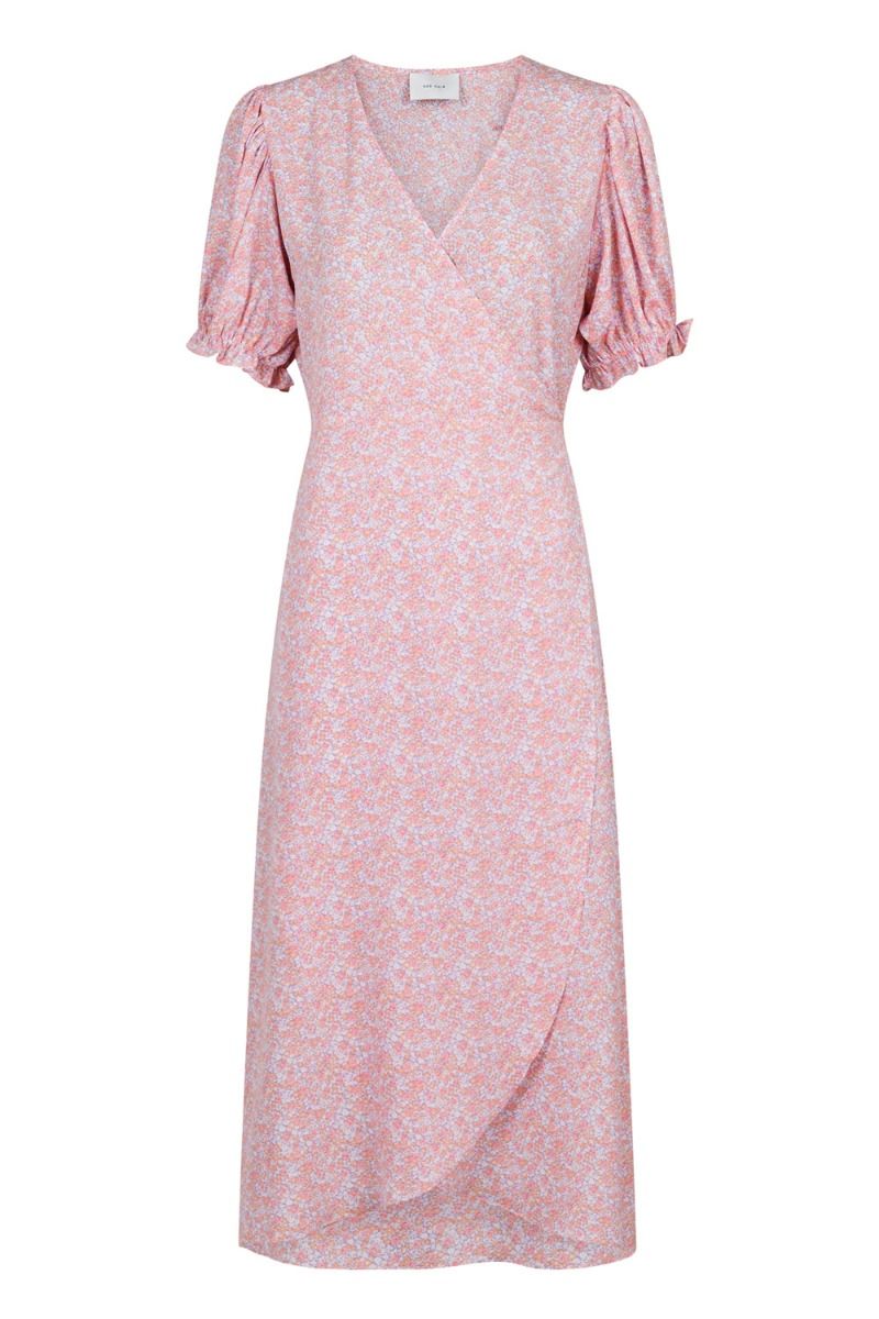 Neo Noir - Kjole - Carli Ladybird Flower Dress - Lavender