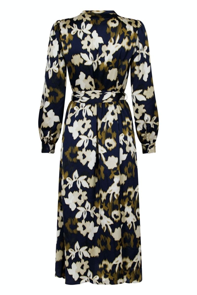 Neo Noir - Kjole - Cilian Faded Fall Dress - Dark Navy