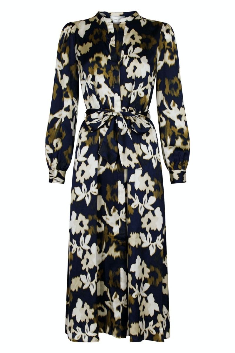 Neo Noir - Kjole - Cilian Faded Fall Dress - Dark Navy