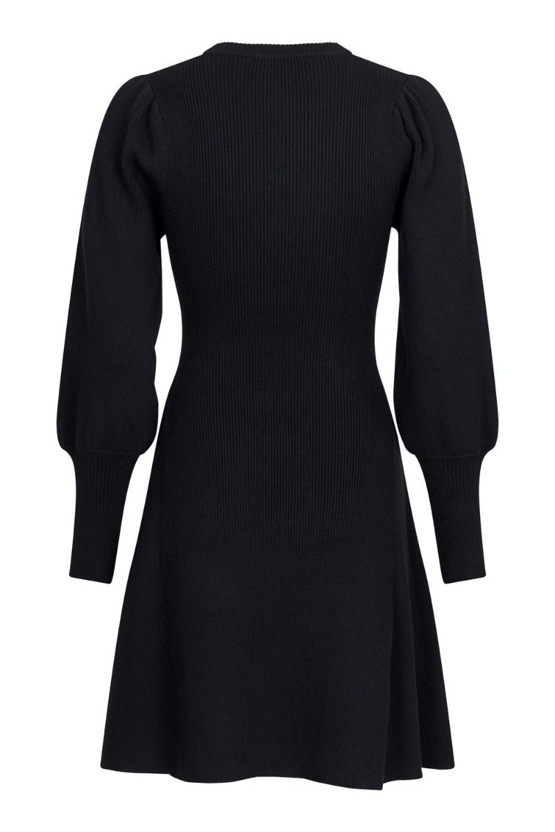 Neo Noir - Kjole - Faran Knit Dress - Black
