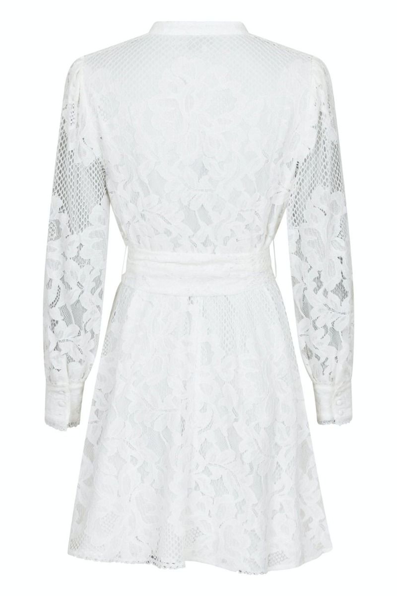 Neo Noir - Kjole - Heidi Lace Dress - White