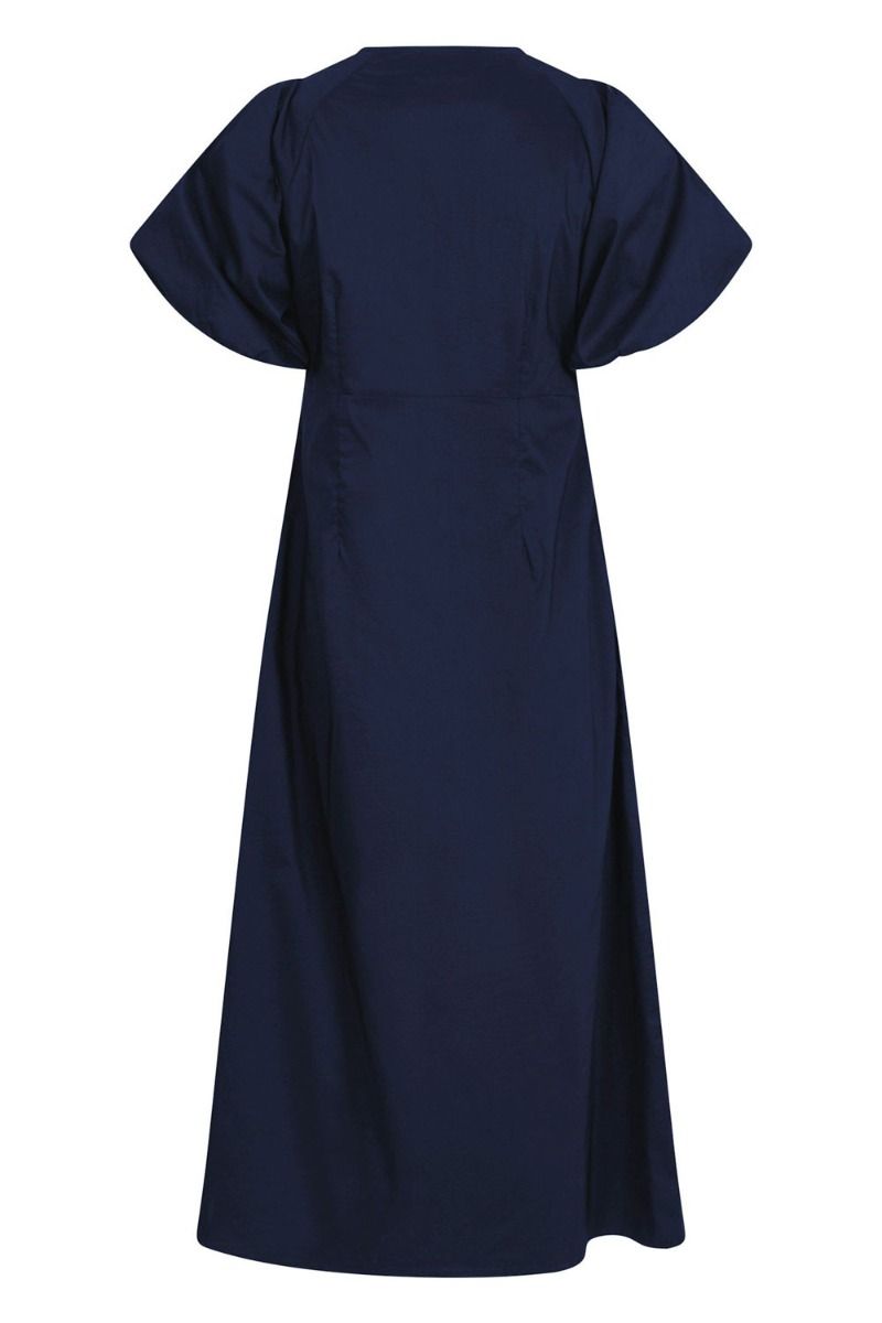 Neo Noir - Kjole - Illana Poplin Dress - Navy