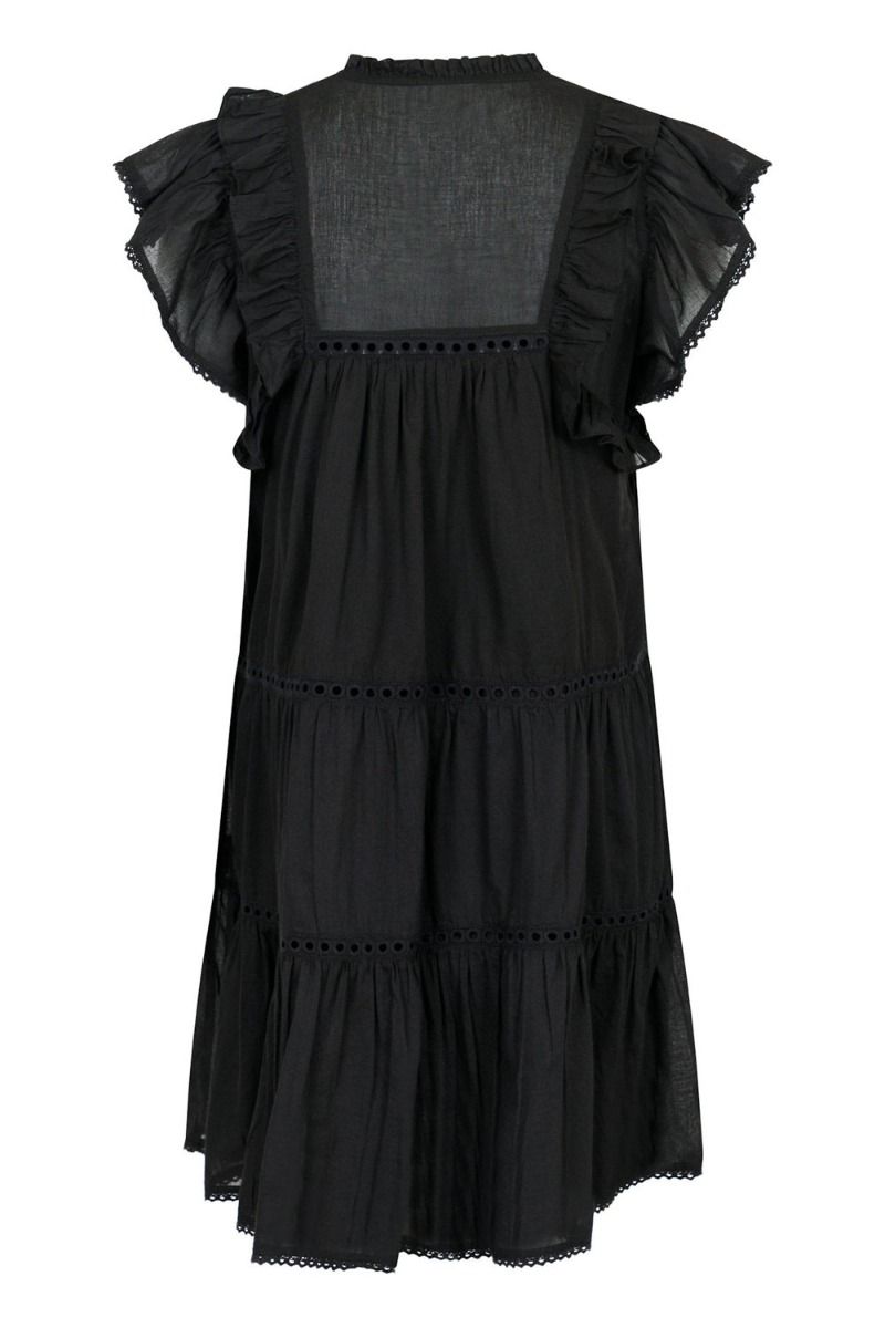 Neo Noir - Kjole - Jamma S Voile Dress - Black