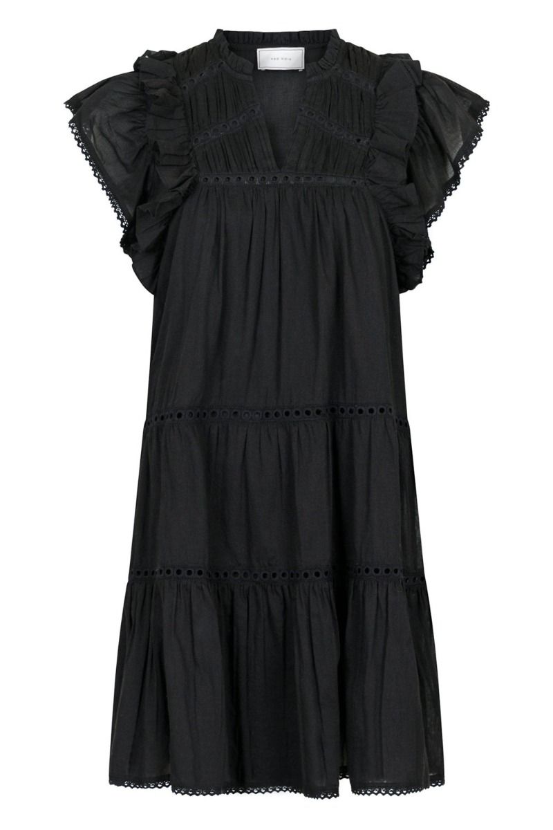 Neo Noir - Kjole - Jamma S Voile Dress - Black