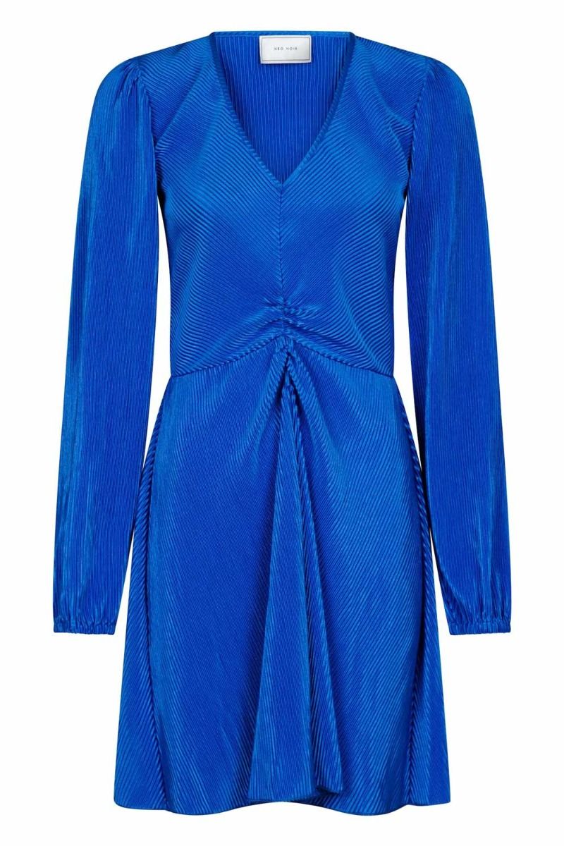 Neo Noir - Kjole - Lettie Solid Dress - Dress Blue