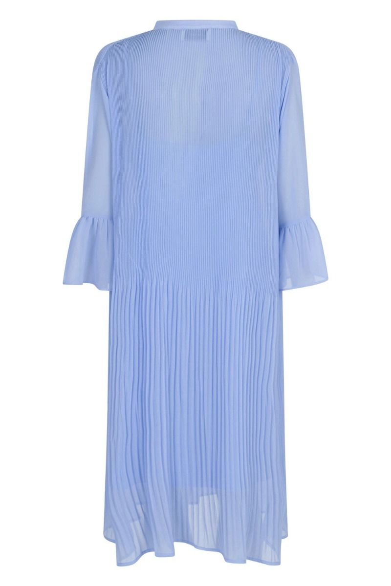 Neo Noir - Kjole - Lohan Plissé Dress - Sky Blue