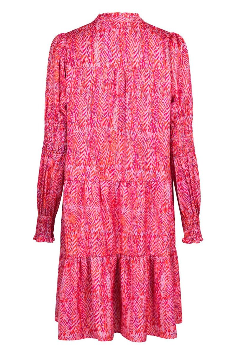 Neo Noir - Kjole - Manga Ditsy Glow Dress - Pink