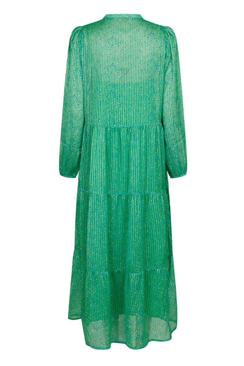 Neo Noir - Kjole - Nobis Sparkle Dress - Green