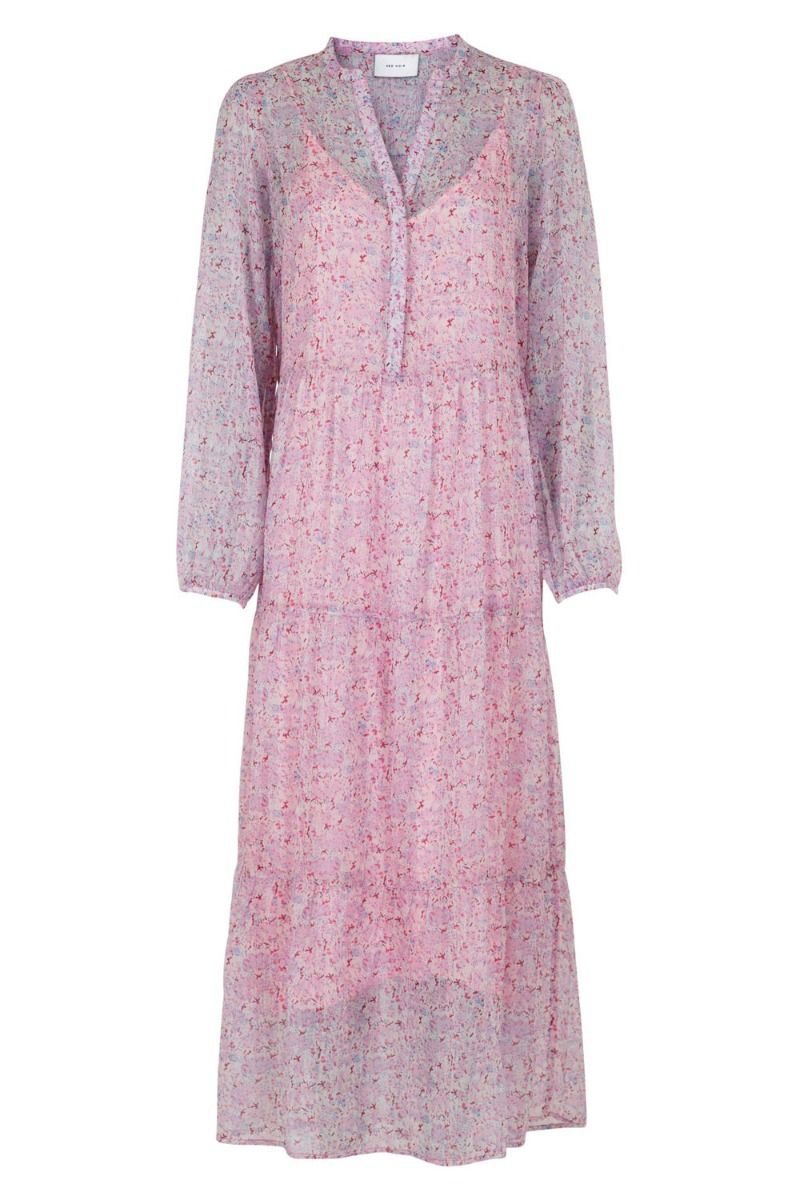 Neo Noir - Kjole - Nobis Vivid Botanic Dress - Rose