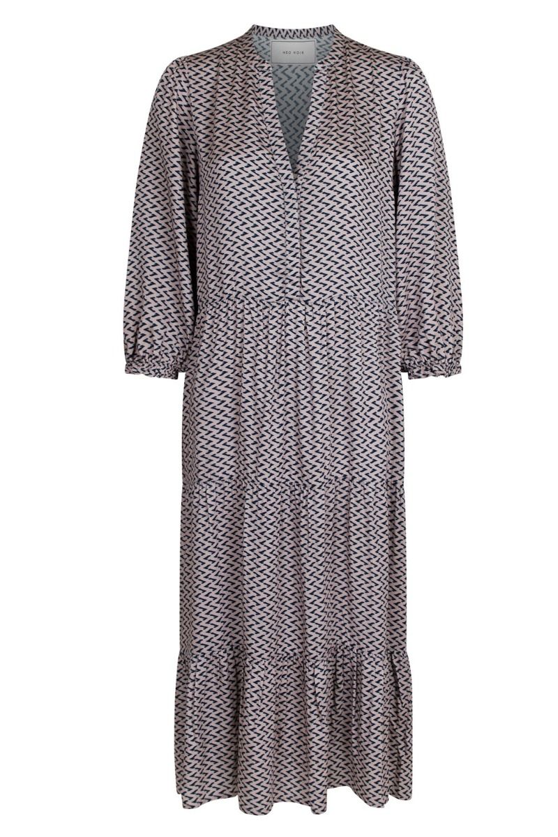 Neo Noir - Kjole - Robyn Line Switch Dress - Navy