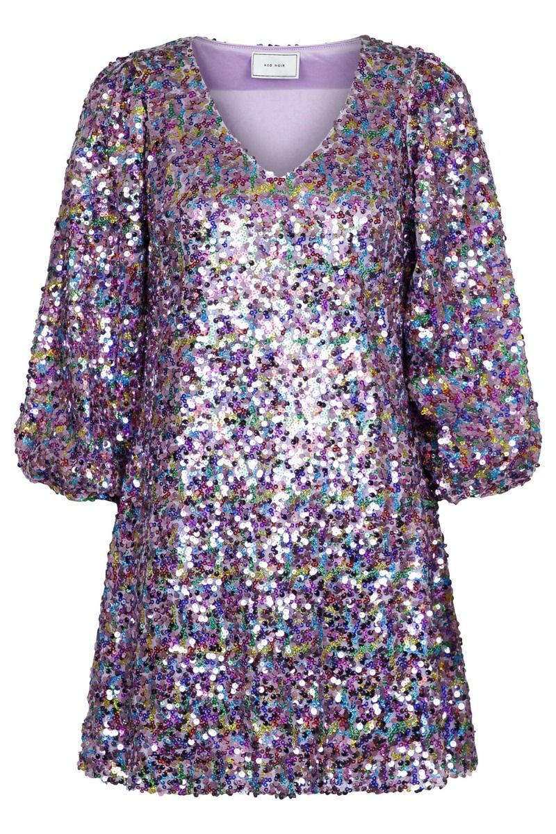 Neo Noir - Kjole - Sloane Confetti Sequins Dress - Multi