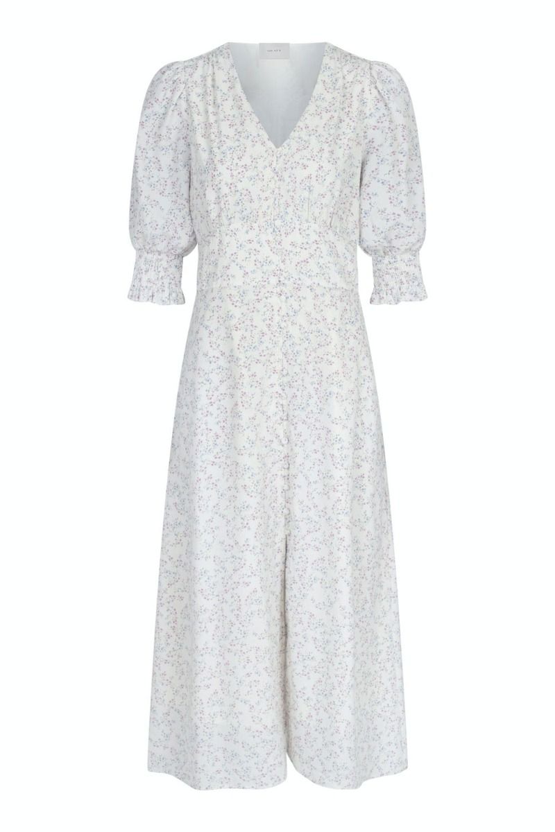 Neo Noir - Kjole - Valley Finest Flower Dress - Dusty Rose