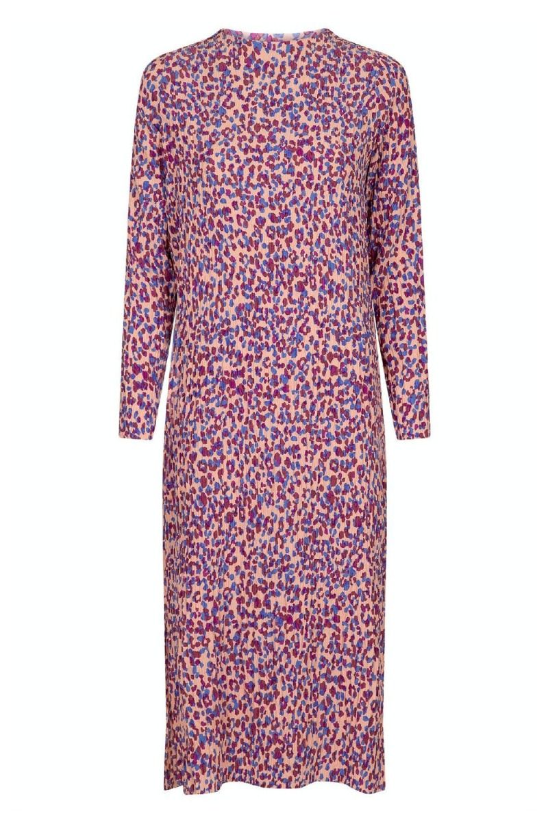 Neo Noir - Kjole - Vogue Abstract Leo Dress - Lilac