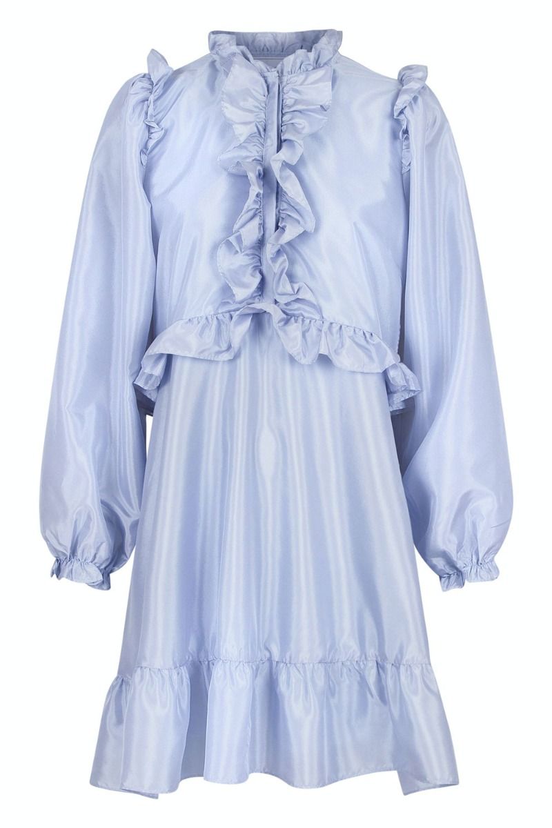 Neo Noir - Kjole - Zinka Solid Dress - Light Blue