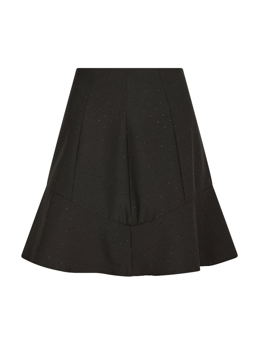 Neo Noir - Nederdel - Loui Bedazzled Skirt - Black