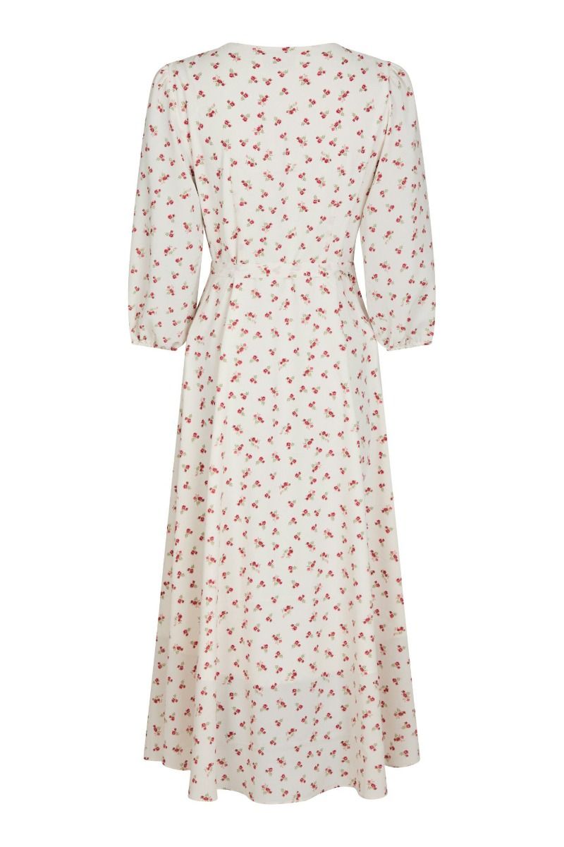 Neo Noir - Kjole - Malinga Simple Flower Dress - Red