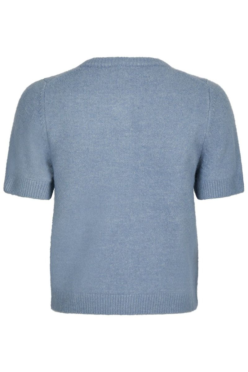 Neo Noir - Cardigan - Mitta Knit Cardigan - Smoke Blue