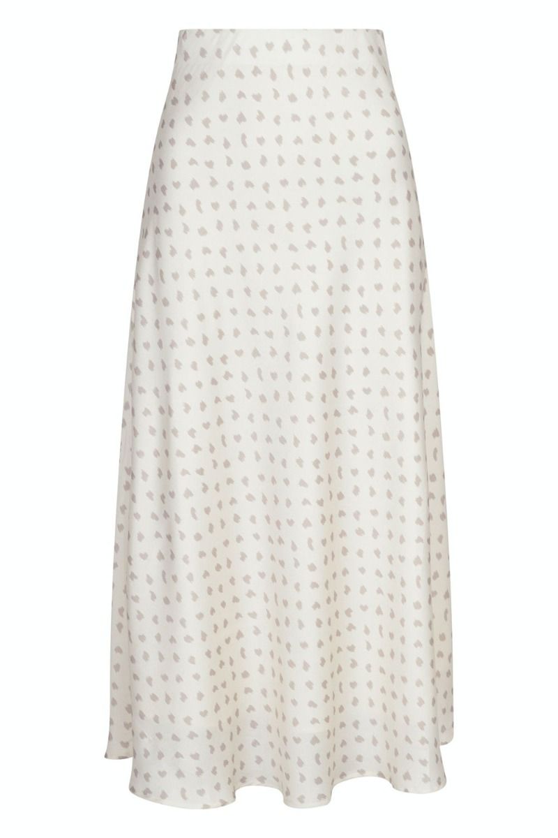Neo Noir - Nederdel - Bovary Fading Ink Skirt - Taupe
