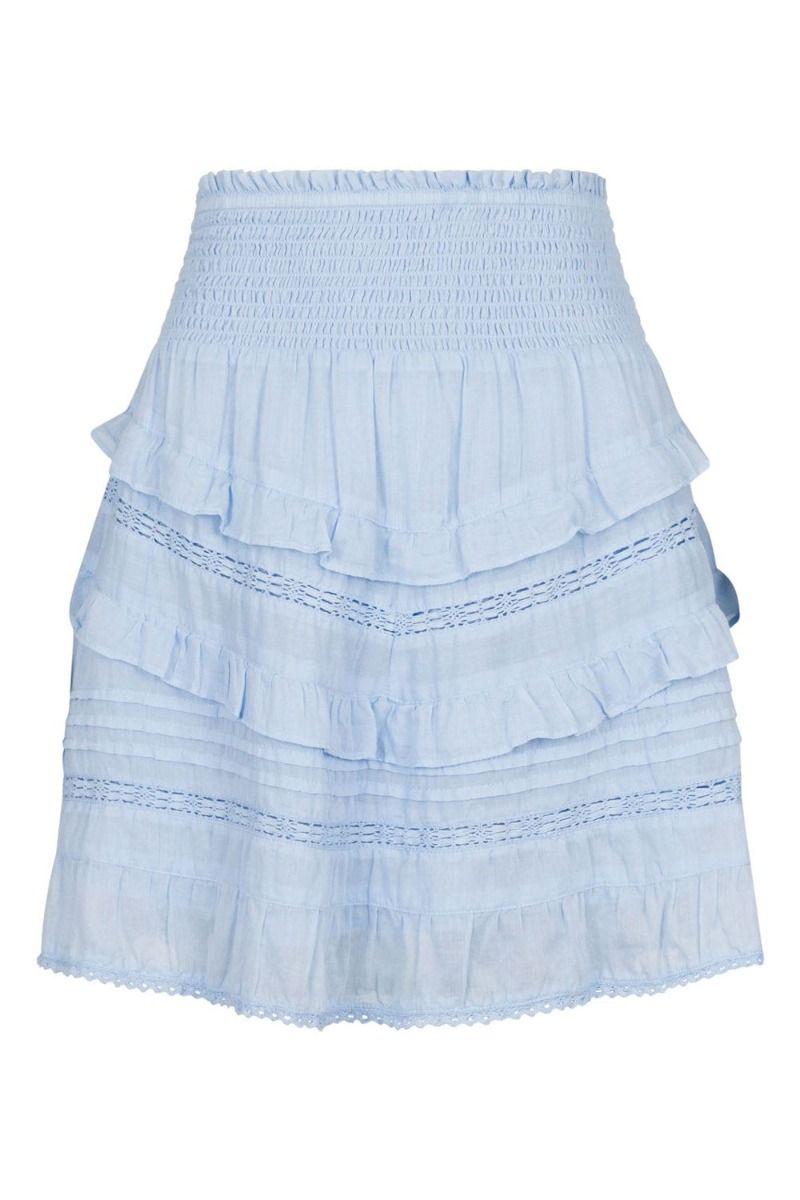 Neo Noir - Nederdel - Donna S Voile Skirt - Light Blue