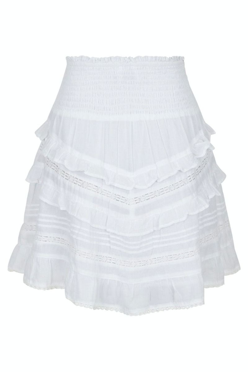 Neo Noir - Nederdel - Donna S Voile Skirt - White