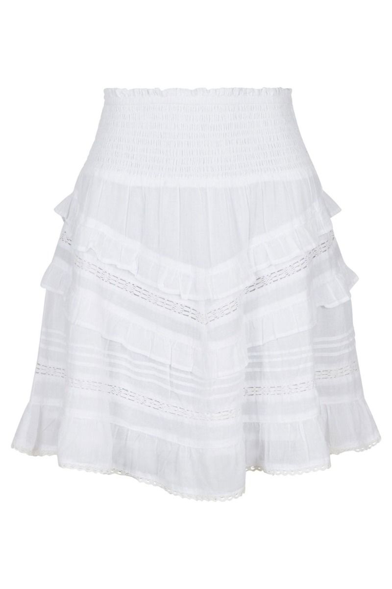 Neo Noir - Nederdel - Donna S Voile Skirt - White