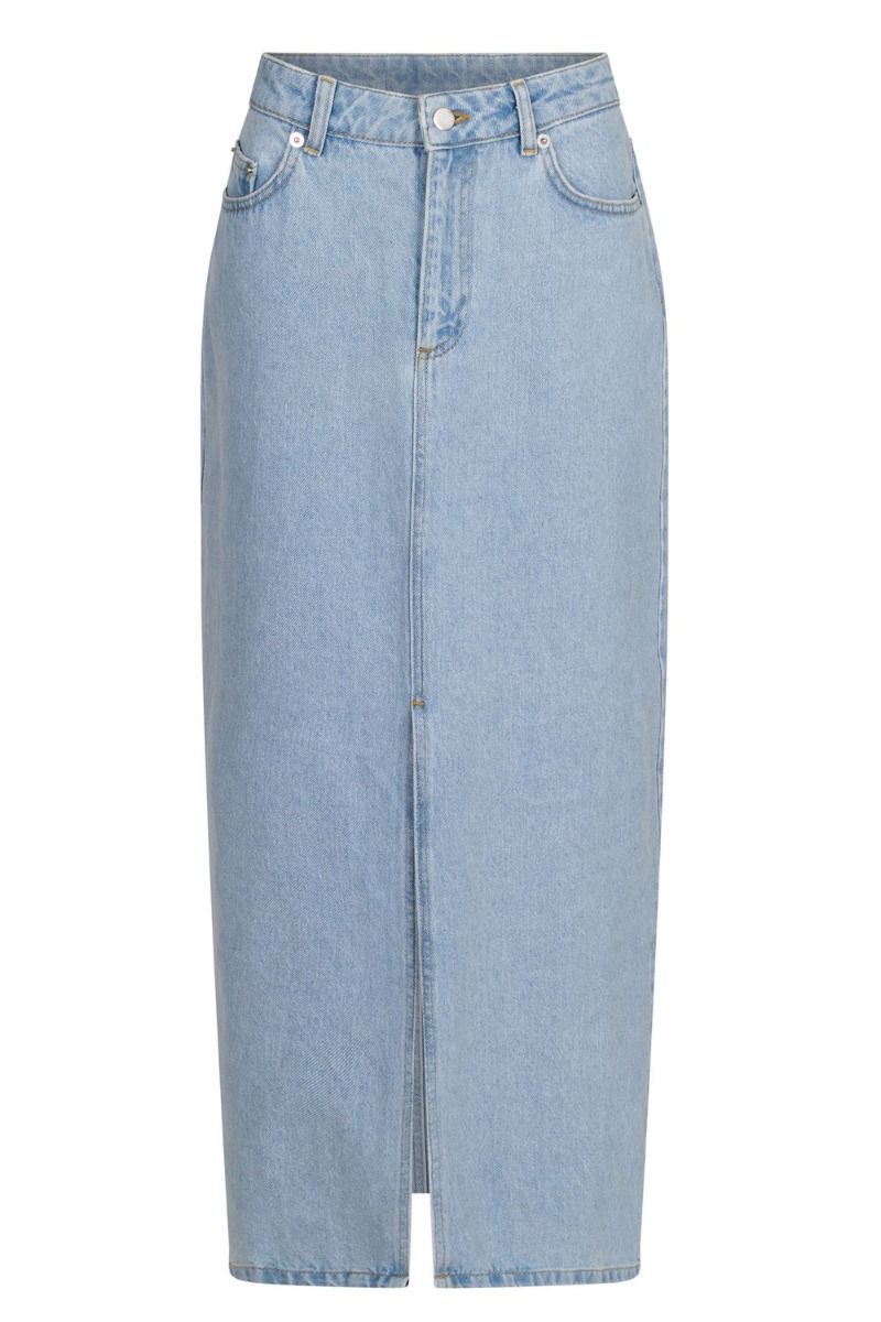 Neo Noir - Nederdel - Frankie D Skirt - Light Blue