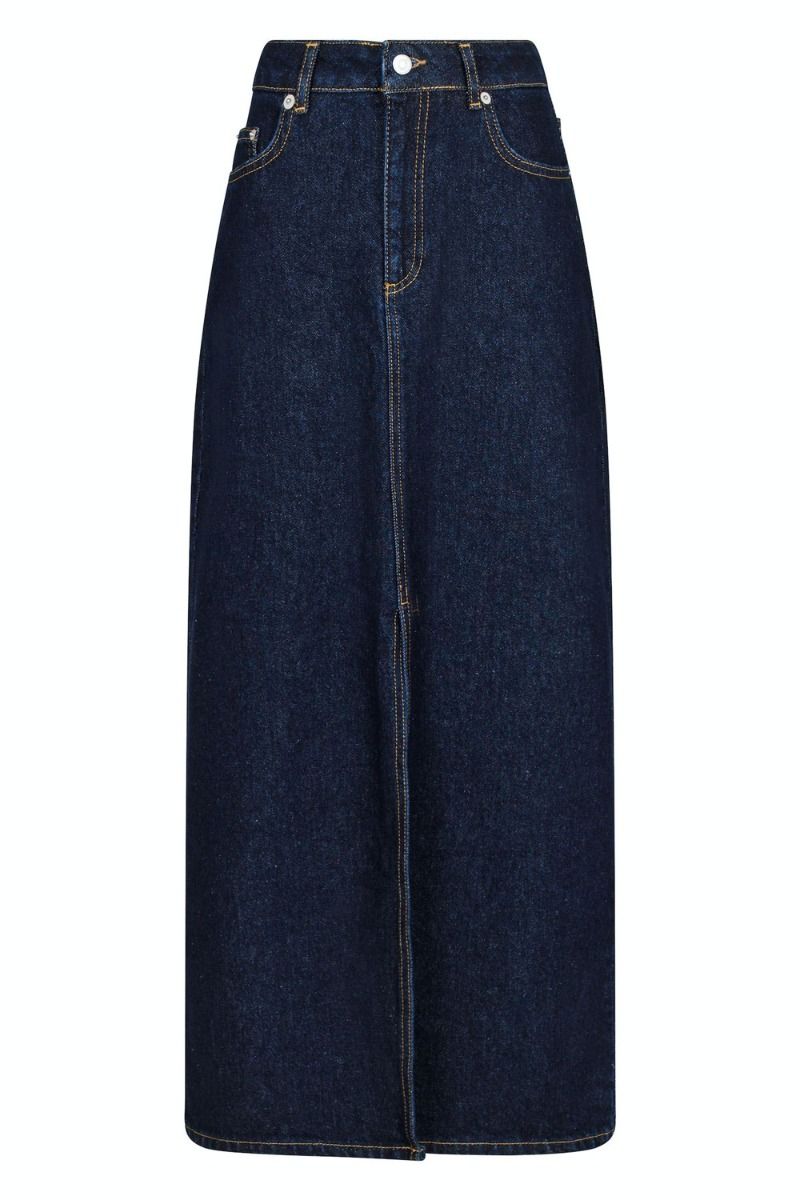Neo Noir - Nederdel - Frankie D Skirt - Dark Blue