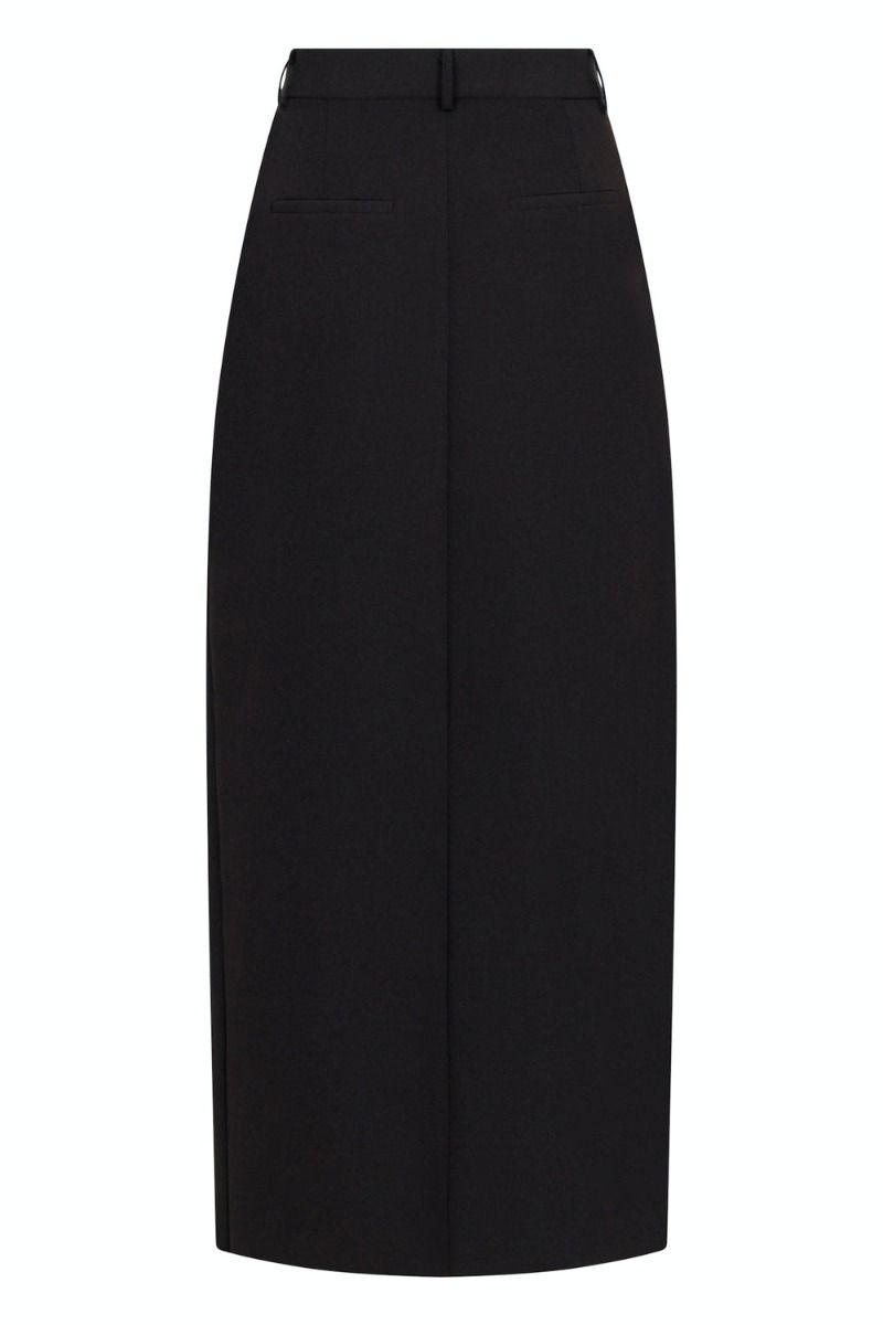 Neo Noir - Nederdel - Leland Suit Skirt - Black
