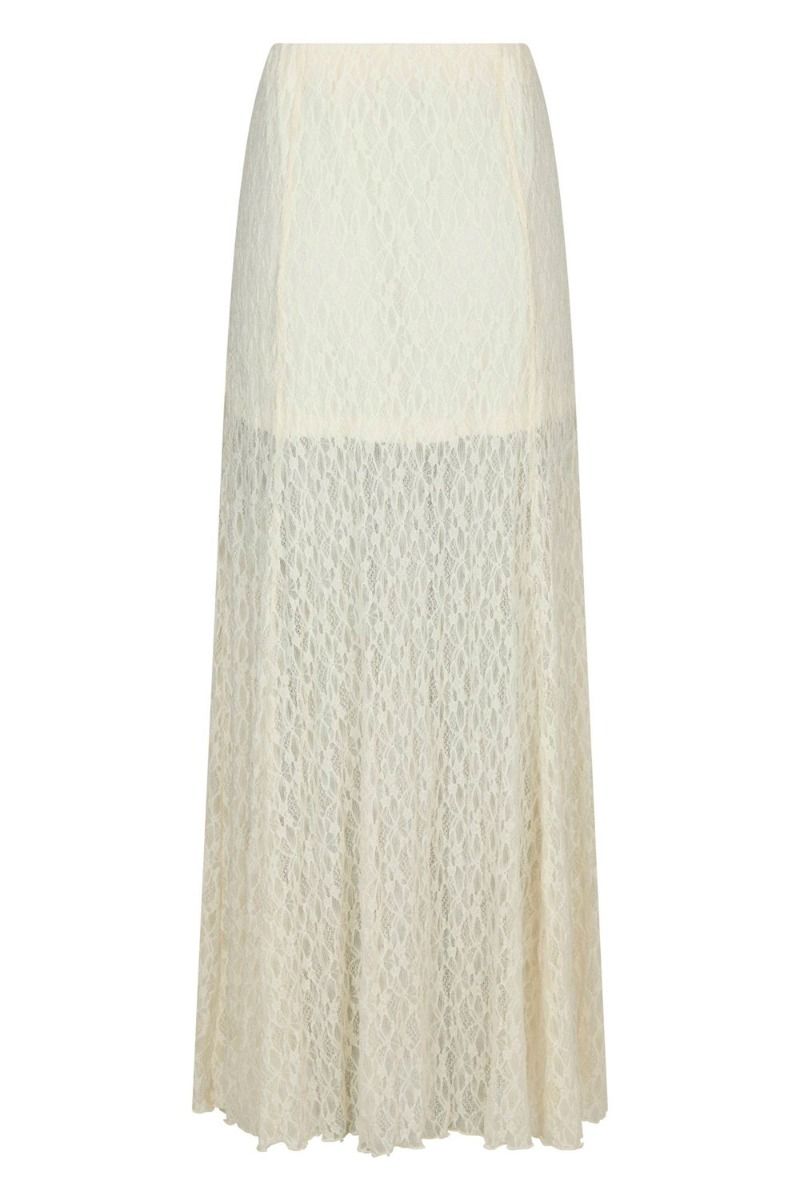 Neo Noir - Nederdel - Mariya Lace Skirt - Off White