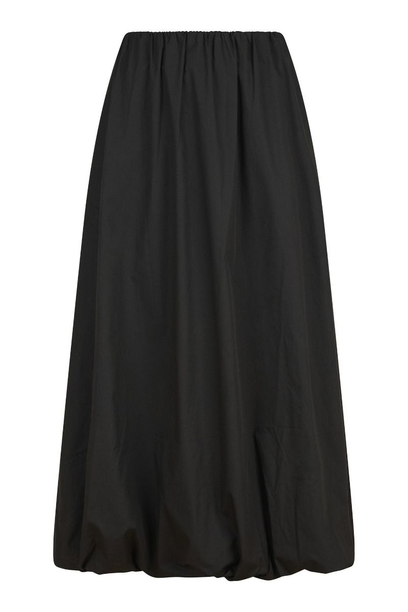 Neo Noir - Nederdel - Ober Long Balloon Skirt - Black