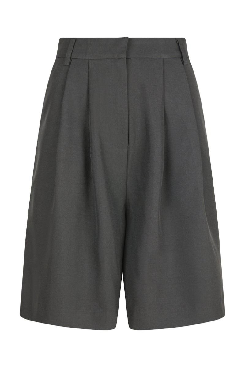 Neo Noir - Shorts - Nika Structure Shorts - Dark Grey
