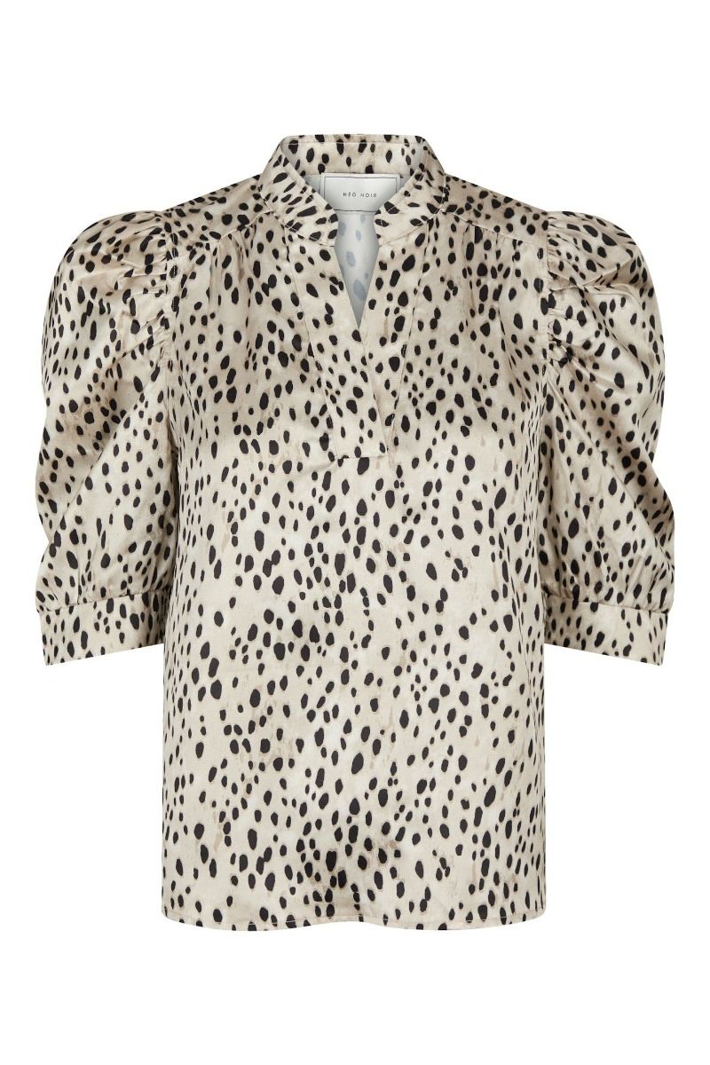 Neo Noir - Bluse - Roella Desert Dot Blouse - Ivory