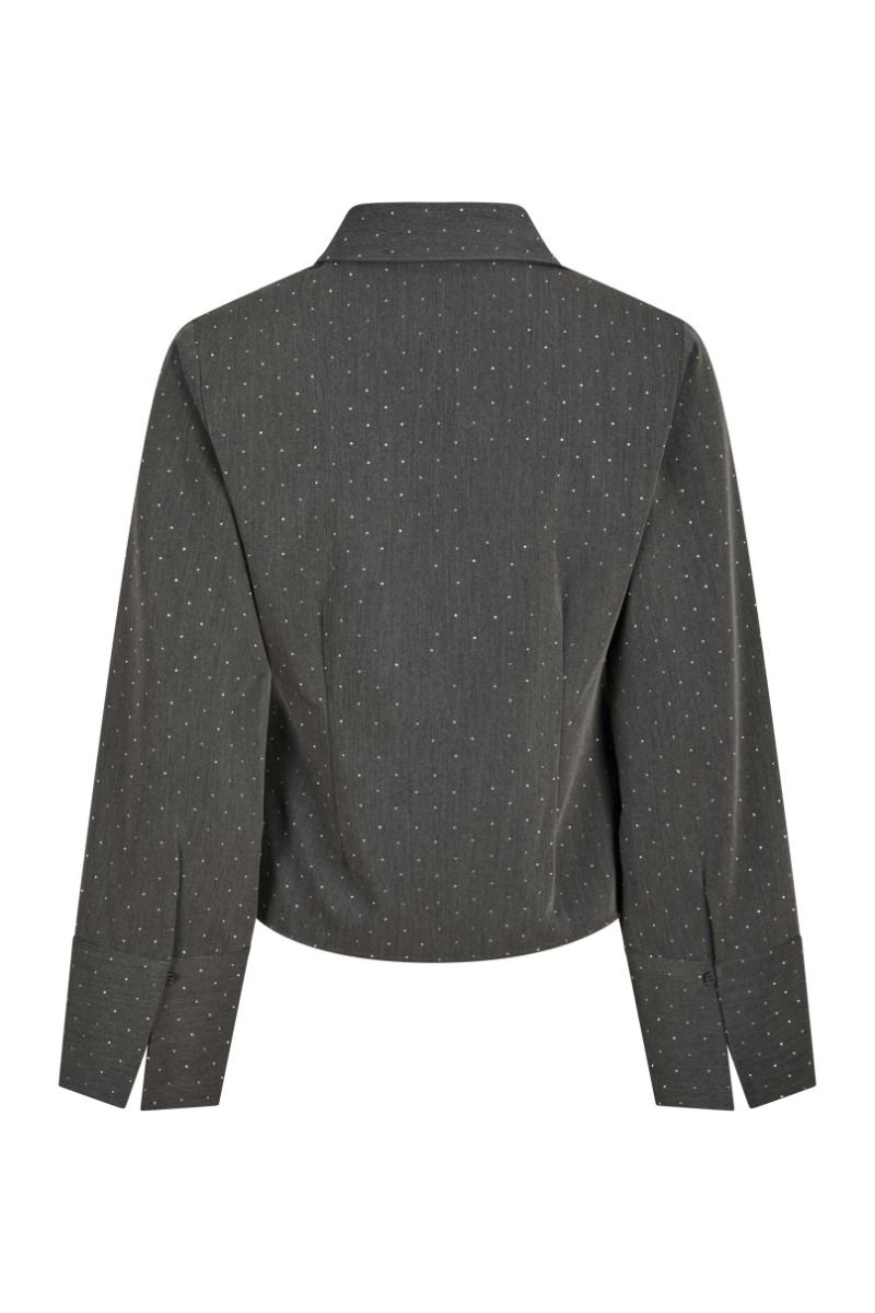 Neo Noir - Skjorte - Rosa Bedazzled Shirt - Grey