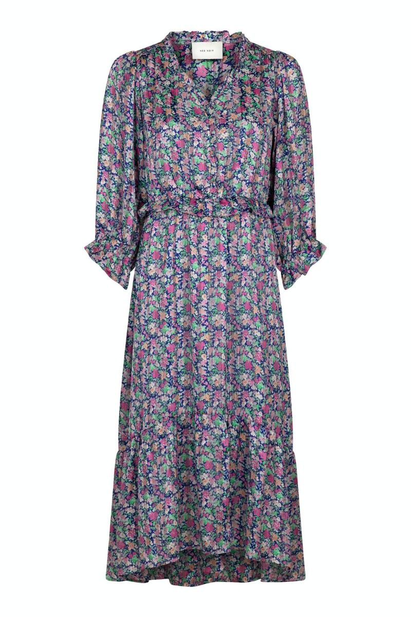 Neo Noir - Saia Blooming Fields Dress - Blue