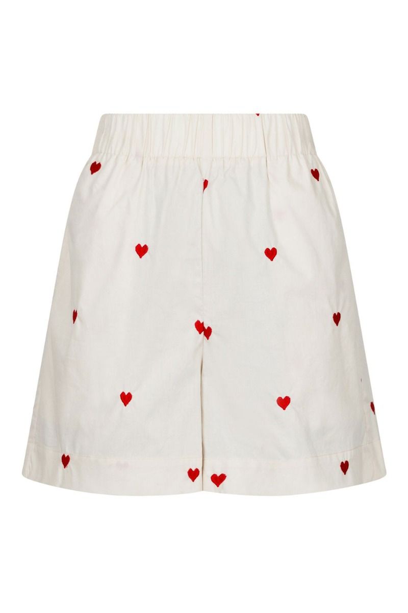 Neo Noir - Shorts - Sakuri Hearts Shorts - Creme
