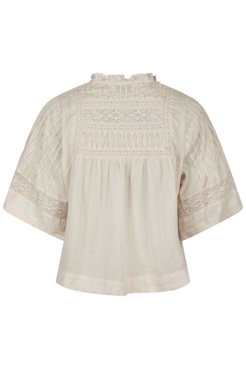 Neo Noir - Bluse - Siama S Voile Blouse - Ivory