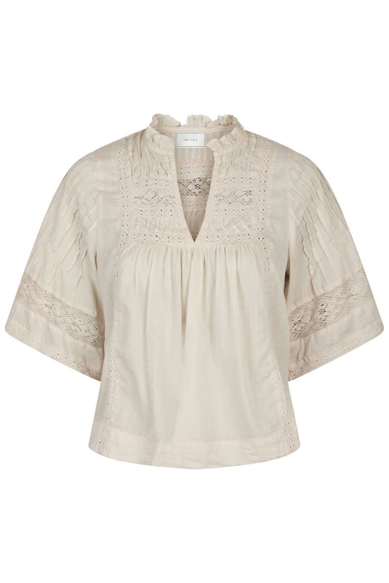 Neo Noir - Bluse - Siama S Voile Blouse - Ivory