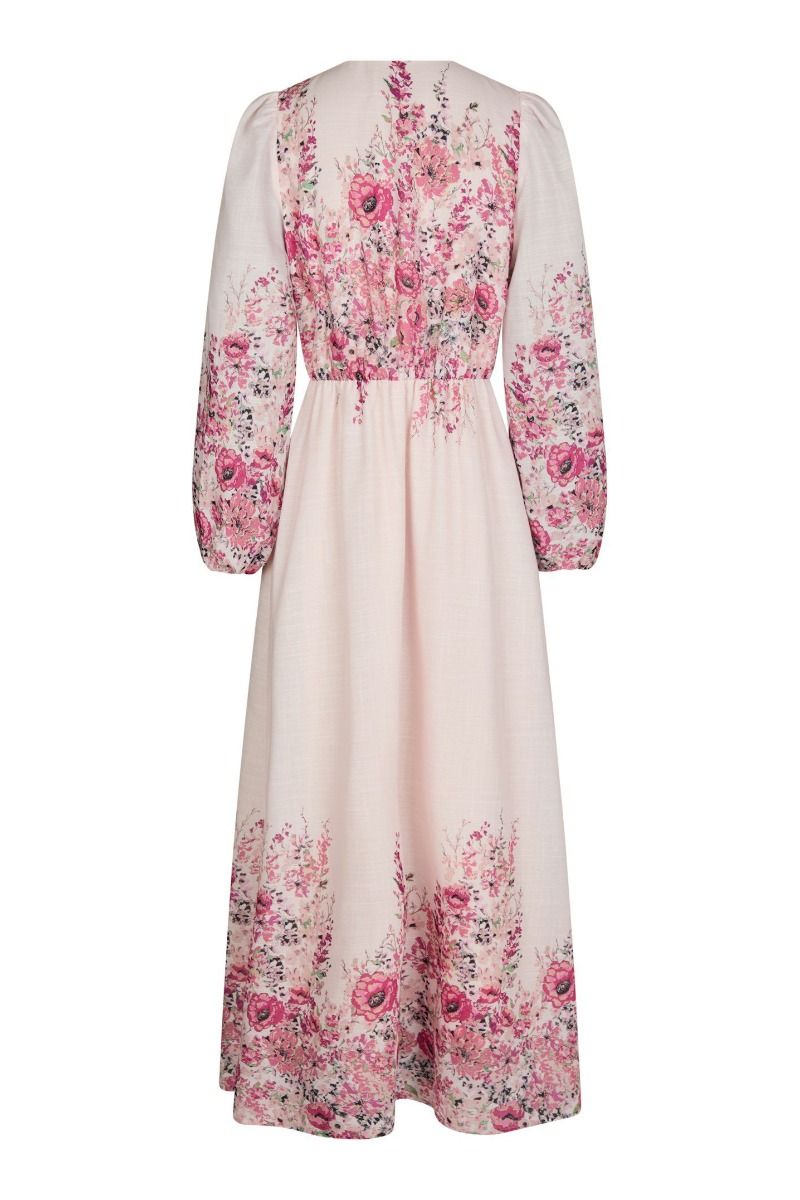 Neo Noir - Kjole - Silfi Flower Print Dress - Rose