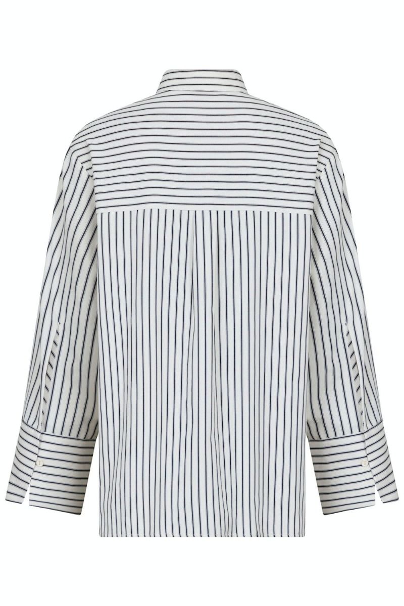 Neo Noir - Skjorte - Dita Stripe Shirt - Creme