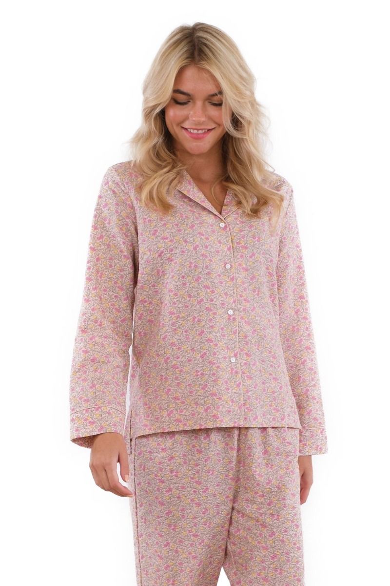 Neo Noir - Skjorte - Skin Bellagio Floral Shirt - Light Pink