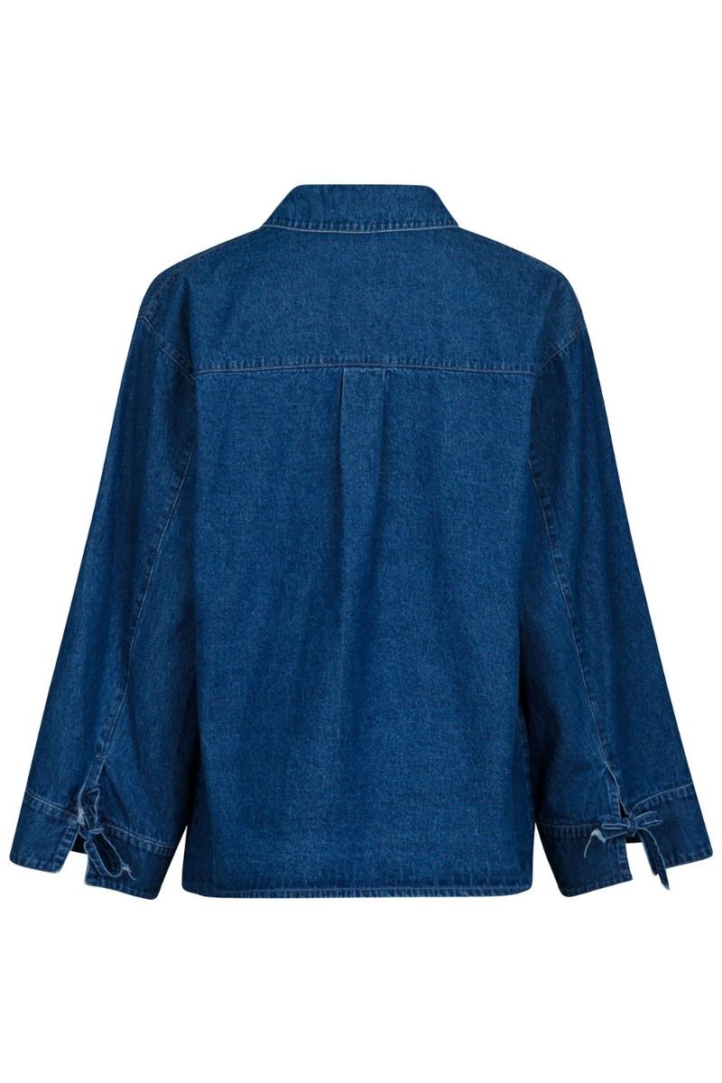 Neo Noir - Skjorte - Starlie Denim Shirt - Blue