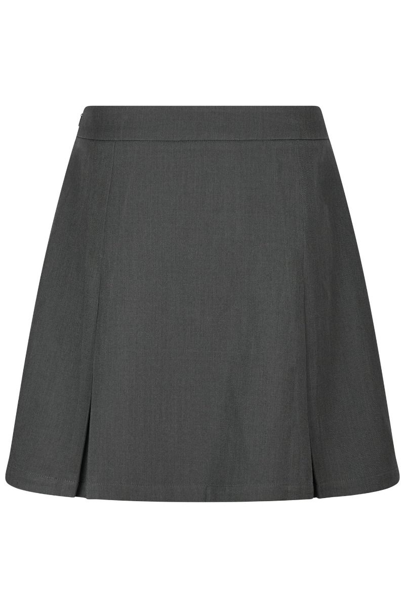 Neo Noir - Nederdel - Summa Structure Skirt - Dark Grey