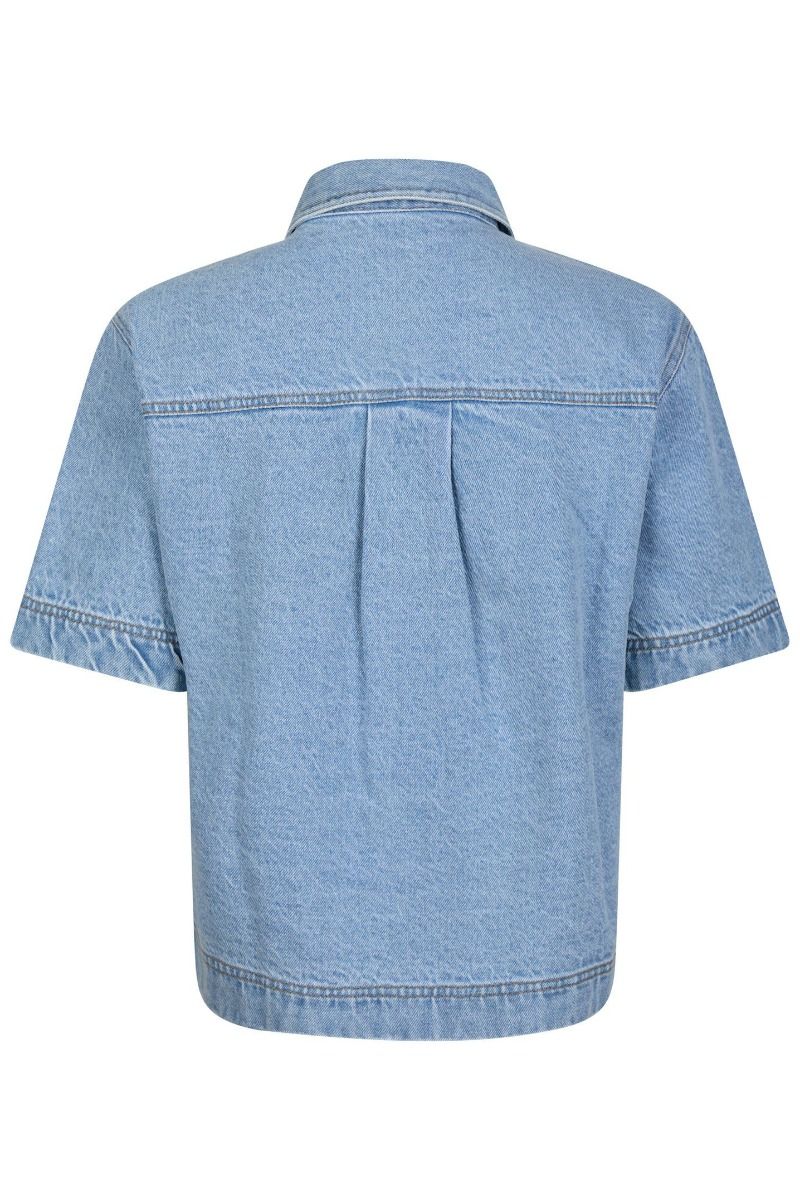 Neo Noir -Skjorte - Tiki Denim Shirt - Smoke Blue