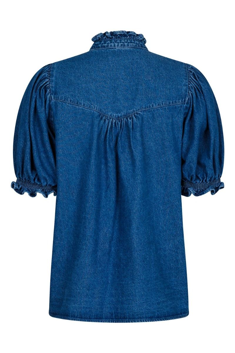 Neo Noir - Top - Avalon Denim Shirt - Blue