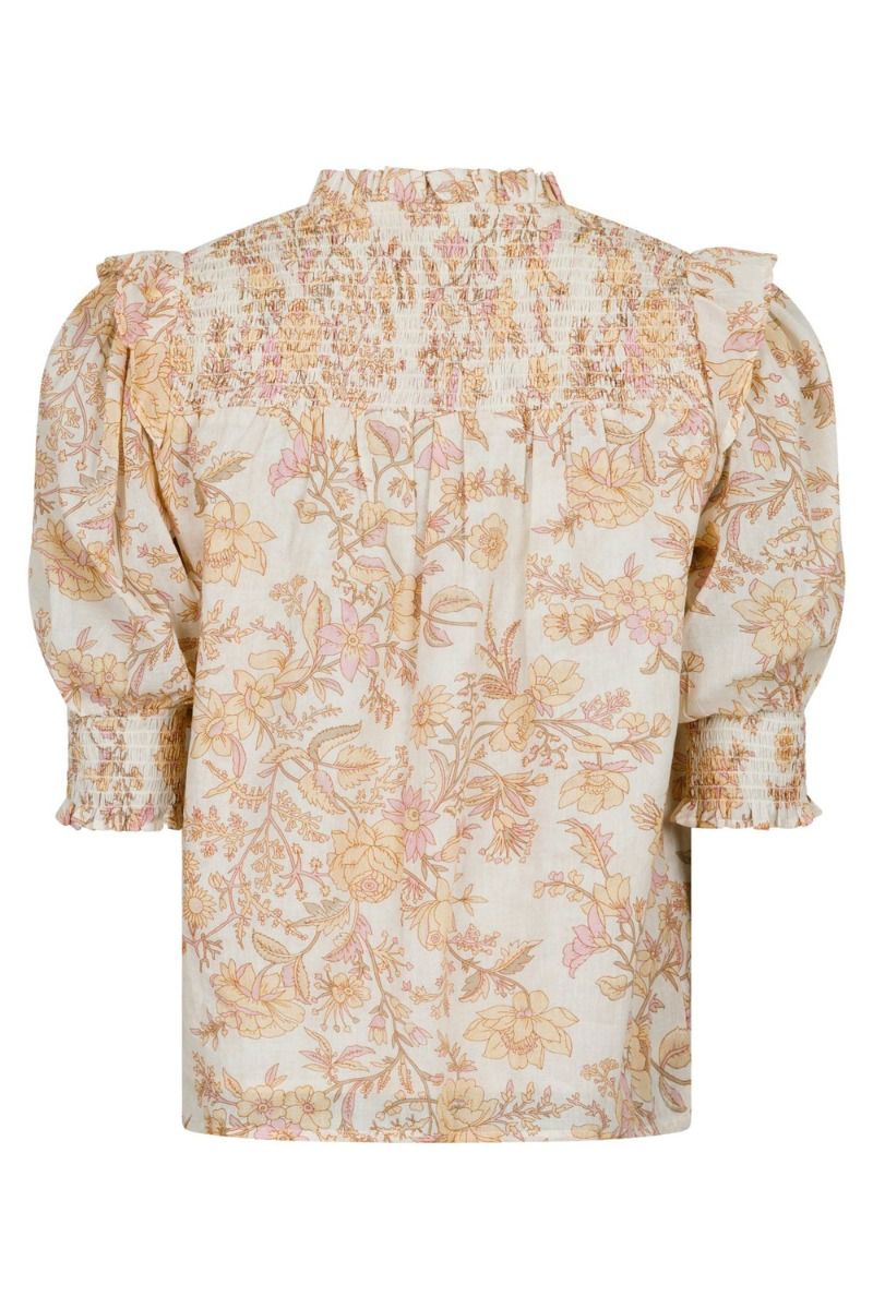 Neo Noir - Top - Davina Rose Field Blouse - Dusty Yellow