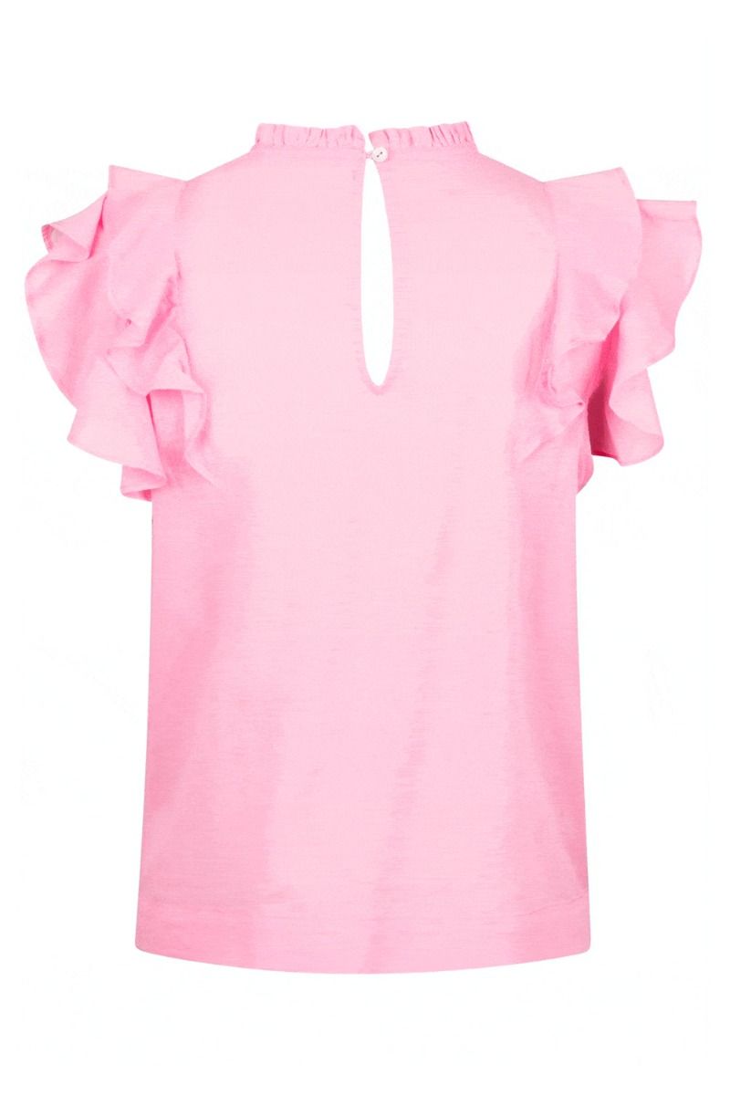 Neo Noir - Top - Greta S Voile Top - Soft Pink
