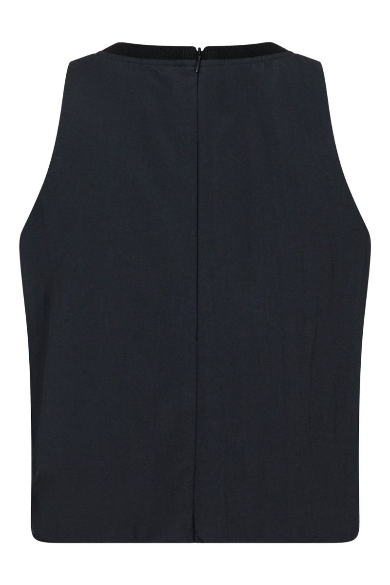 Neo Noir - Top - Ivy Poplin Top - Black