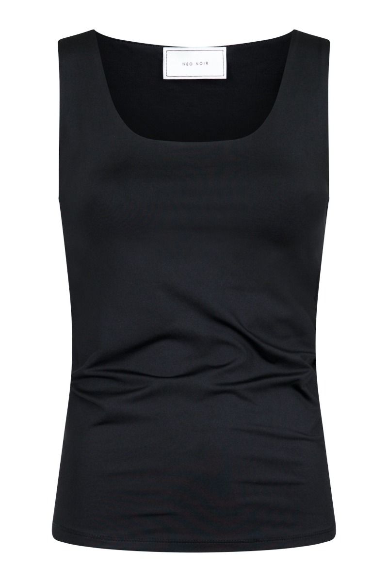 Neo Noir - Top - Sophia Jersey Top - Black